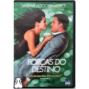DVD Filme Forças Do Destino Sandra Bullock Ben Affleck - Hm