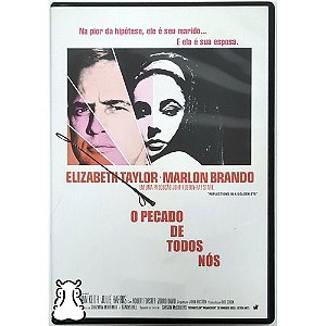 DVD Filme O Pecado De Todos Nós - Elizabeth Taylor - Hm
