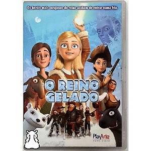 DVD Filme Desenho O Reino Gelado - Hm