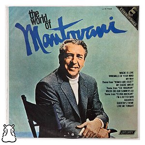 LP The World Of Mantovani - Capa sanduíche - Vinil 1970 - Hm