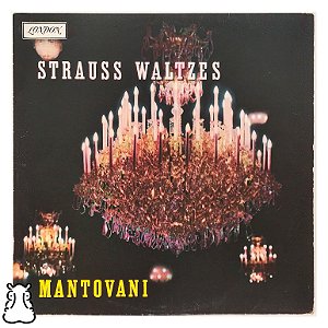 LP Mantovani - Strauss Waltzes - Disco de Vinil 1981 - Hm