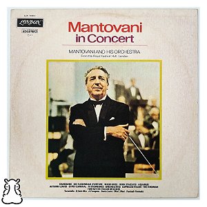 LP Mantovani In Concert - Disco de Vinil 1971 - Hm