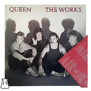 LP Queen - The Works - Disco de Vinil 1984 Encarte - Hm