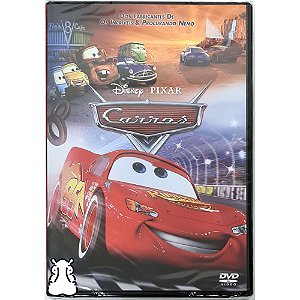 DVD Filme Desenho Carros - Cars - Pixar - Lacrado - Hm