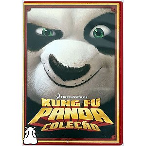 DVD Filme Desenho Kung Fu Panda - Coleção - Hm