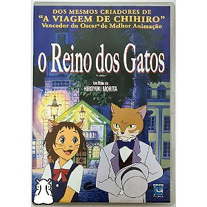 DVD Filme Desenho O Reino Dos Gatos - Hm