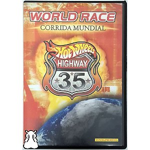 DVD Filme World Race - Corrida Mundial - Hot Wheels - Hm