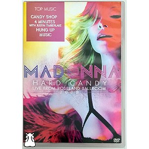 DVD Madonna Hard Candy - Live From Roseland Ballroom - Hm