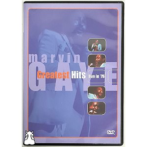 DVD Marvin Gaye - Greatest Hits Live In '76 - Hm