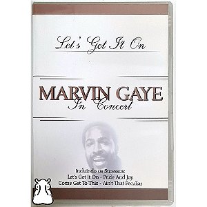 DVD Marvin Gaye - Let's Get It On - In Concert - Hm