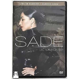 DVD Sade - Live In Munich 1984 - Hm
