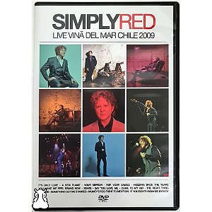 DVD Simply Red Live - Viña Del Mar Chile 2009 - Hm