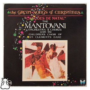 LP Mantovani Great Songs of Christmas Natal Vinil 1982 - Hm