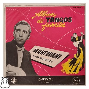 LP Mantovani - Album de Tangos Favoritos - Vinil Mono - Hm