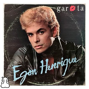 LP Egon Henrique - Garota - Disco de Vinil 1988 Encarte - Hm