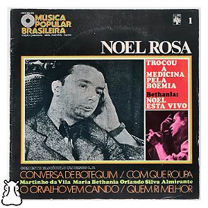 LP Noel Rosa - História da MPB - N° 1 - Vinil 1970 - Hm