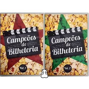 2 DVDs Campeões De Bilheteria Volumes 1 e 2 - Hm