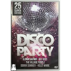 DVD Disco Party - 25 Super Sucessos - Coletânea Pop - Hm