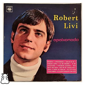 LP Robert Livi - Apaixonado - Disco de Vinil 1968 - Hm