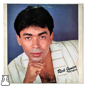LP Rick Junior - Miragem - Disco de Vinil 1990 - Hm