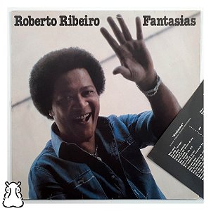 LP Roberto Ribeiro - Fantasias Vinil 1982 Encarte Leia - Hm
