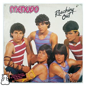 LP Menudo - Reaching Out - Disco de Vinil 1984 - Hm