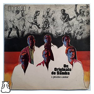 LP Os Originais do Samba - É Preciso Cantar Vinil 1973 - Hm