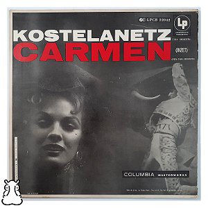LP André Kostelanetz - Carmen Disco de Vinil 1955 Leia - Hm