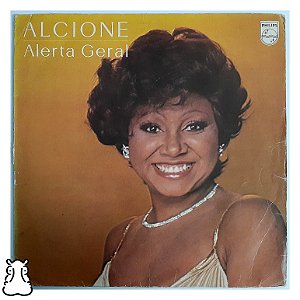 LP Alcione - Alerta Geral - Disco de Vinil 1978 Leia - Hm