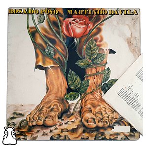 LP Martinho da Vila Rosa do Povo Vinil 1976 Encarte Leia- Hm