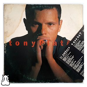 LP Tony Platão - Ir Embora Disco de Vinil 1994 Encarte - Hm