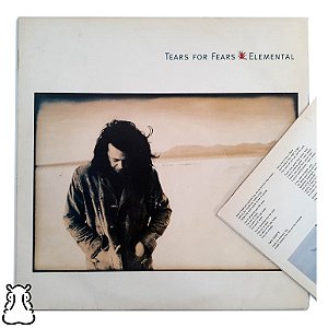 LP Tears for Fears - Elemental Vinil 1993 Encarte Leia - Hm