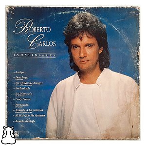 LP Roberto Carlos Inolvidables Vinil 1993 Encarte Leia - Hm