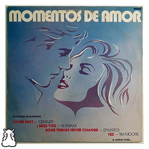 LP Momentos de Amor - 1986 Disco de Vinil - Hm