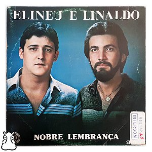 LP Elineu e Linaldo - Nobre Lembrança Disco Vinil 1984 - Hm