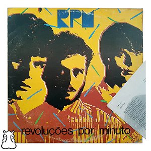 LP RPM - Revoluções por Minuto - Vinil 1985 Encarte - Hm