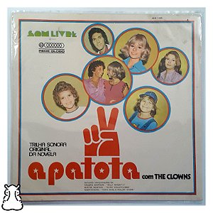 LP Novela - A Patota com The Clowns - Vinil 1972 Leia - Hm