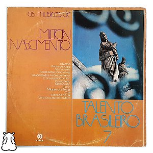 LP Milton Nascimento - Talento Brasileiro 7 Vinil 1978 - Hm
