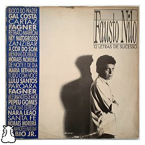 LP Fausto Nilo - 12 Letras de Sucesso Disco Vinil 1987 - Hm