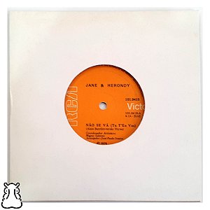 Compacto Jane & Herondy - Não Se Vá - Vinil 1976 Leia - Hm