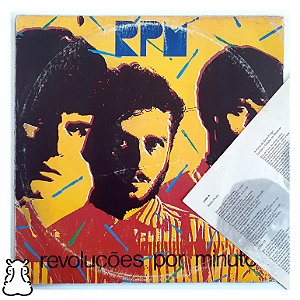 LP RPM - Revoluções por Minuto Vinil 1985 Encarte Leia - Hm