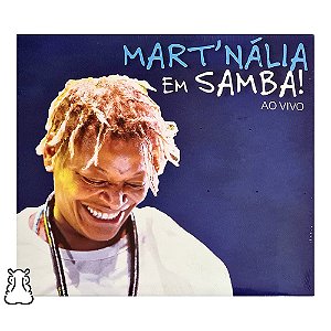 CD Mart'nália Em Samba Ao Vivo - Digipack Novo Lacrado - Hm