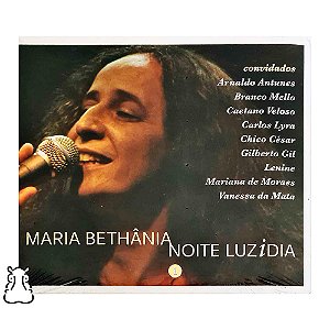 CD Maria Bethânia - Noite Luzidia 1 - Novo Lacrado - Hm