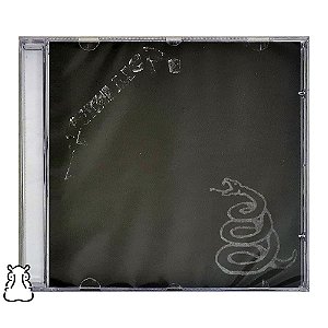 CD Metallica - Black Album Caixa Acrílica Novo Lacrado - Hm