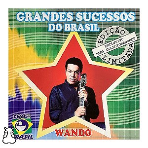 CD Wando - Grandes Sucessos do Brasil - Novo - Hm