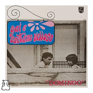 LP Gal Costa e Caetano Veloso - Domingo - Vinil Lacrado - Hm