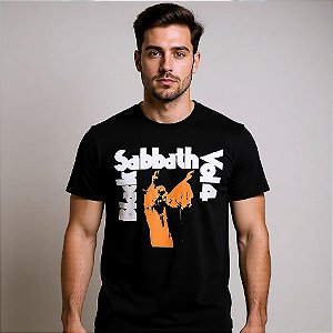 Camiseta Banda Black Sabbath Vol. 4 - Manga Curta