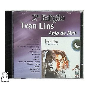 CD Ivan Lins - Anjo de Mim - 2a Edição - Novo Lacrado - Hm