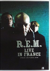 DVD R.E.M. Live In France Studio 104 Paris 2008 Lacrado - Hm