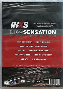 DVD Inxs - New Sensation - Novo - Hm